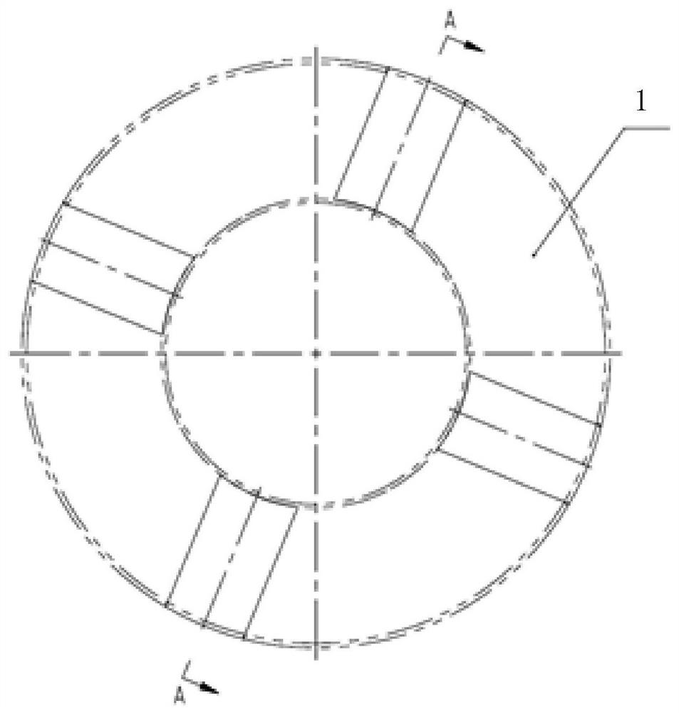 Stabilizer and shaft boring machine