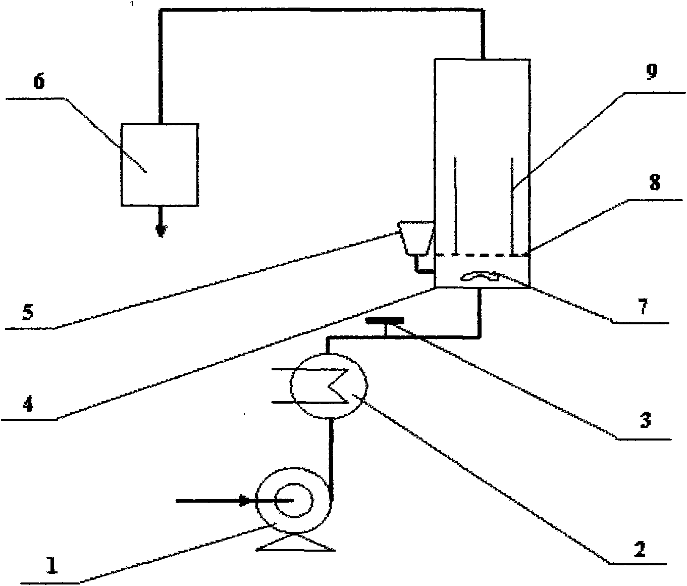 Method for preparing floating bed white ball resin with uniform density