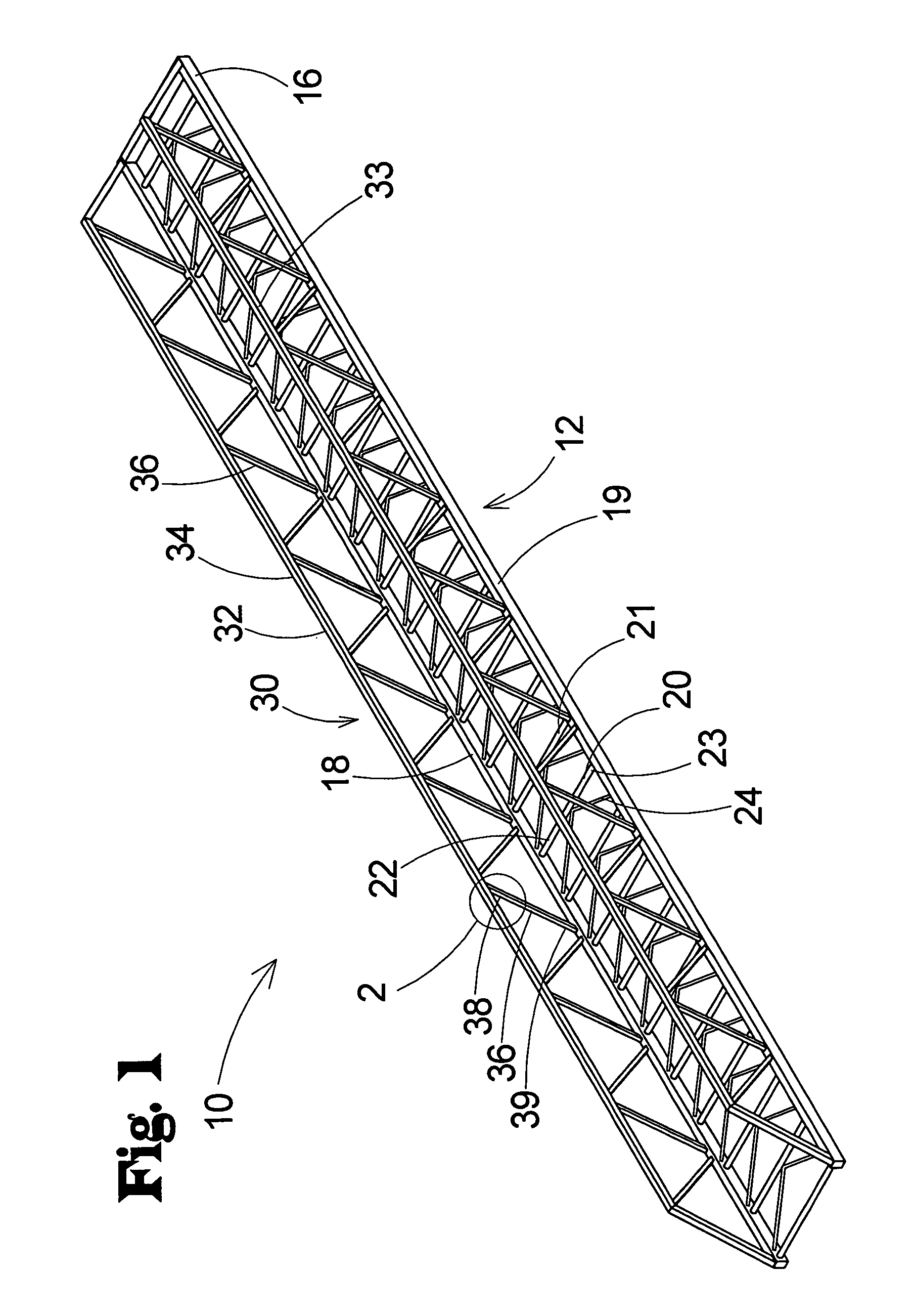 Apparatus and method of forming a corrosion resistant coating on a ladder