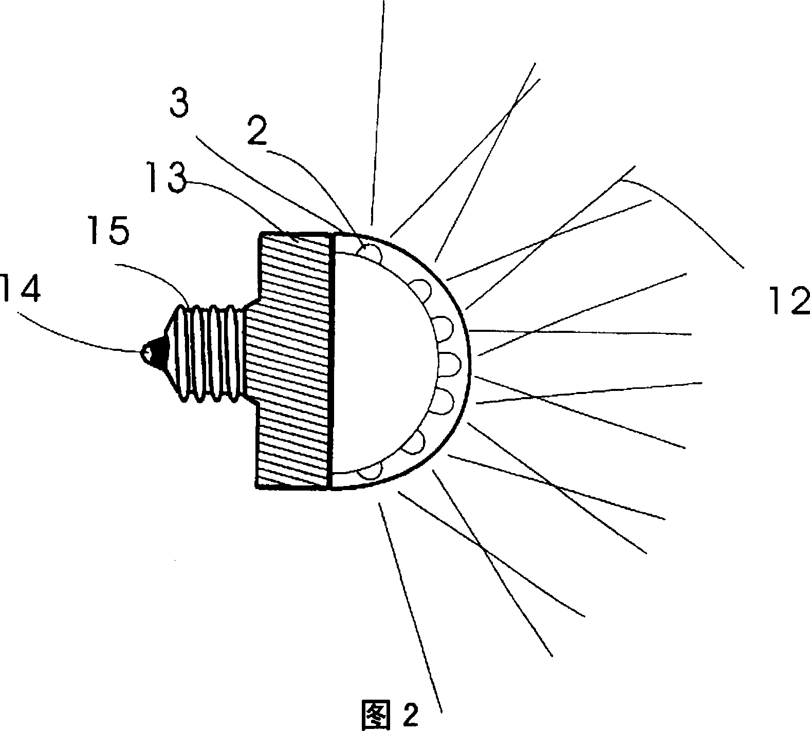 Light-emitting diode lamp