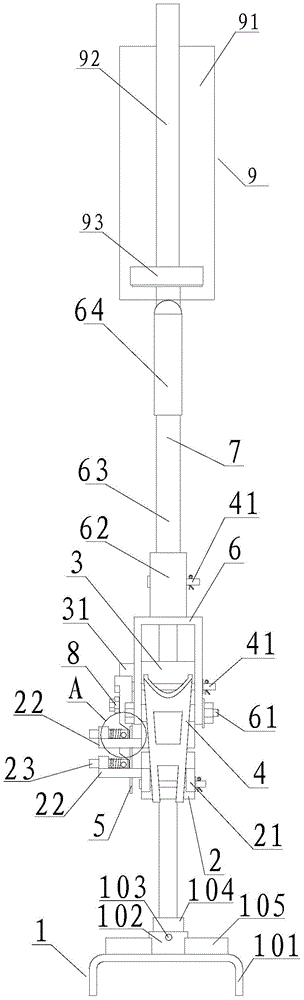 A kind of multifunctional manual dilator