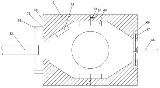 Automatic wood clamping and cutting device