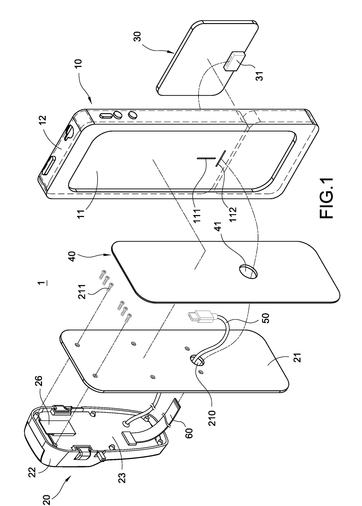 Mobile data collector with keyboard