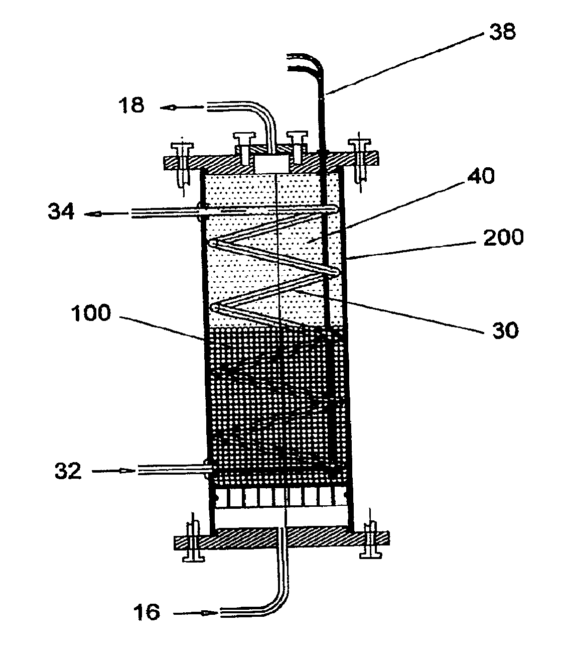 Multi-functional chamber housing a biological component