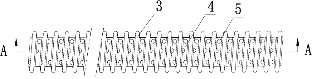 Filter plate type metal mesh belt