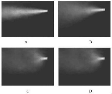 A method for measuring the dispersion of pollutants by means of a plif measurement system in wind-induced flow tests