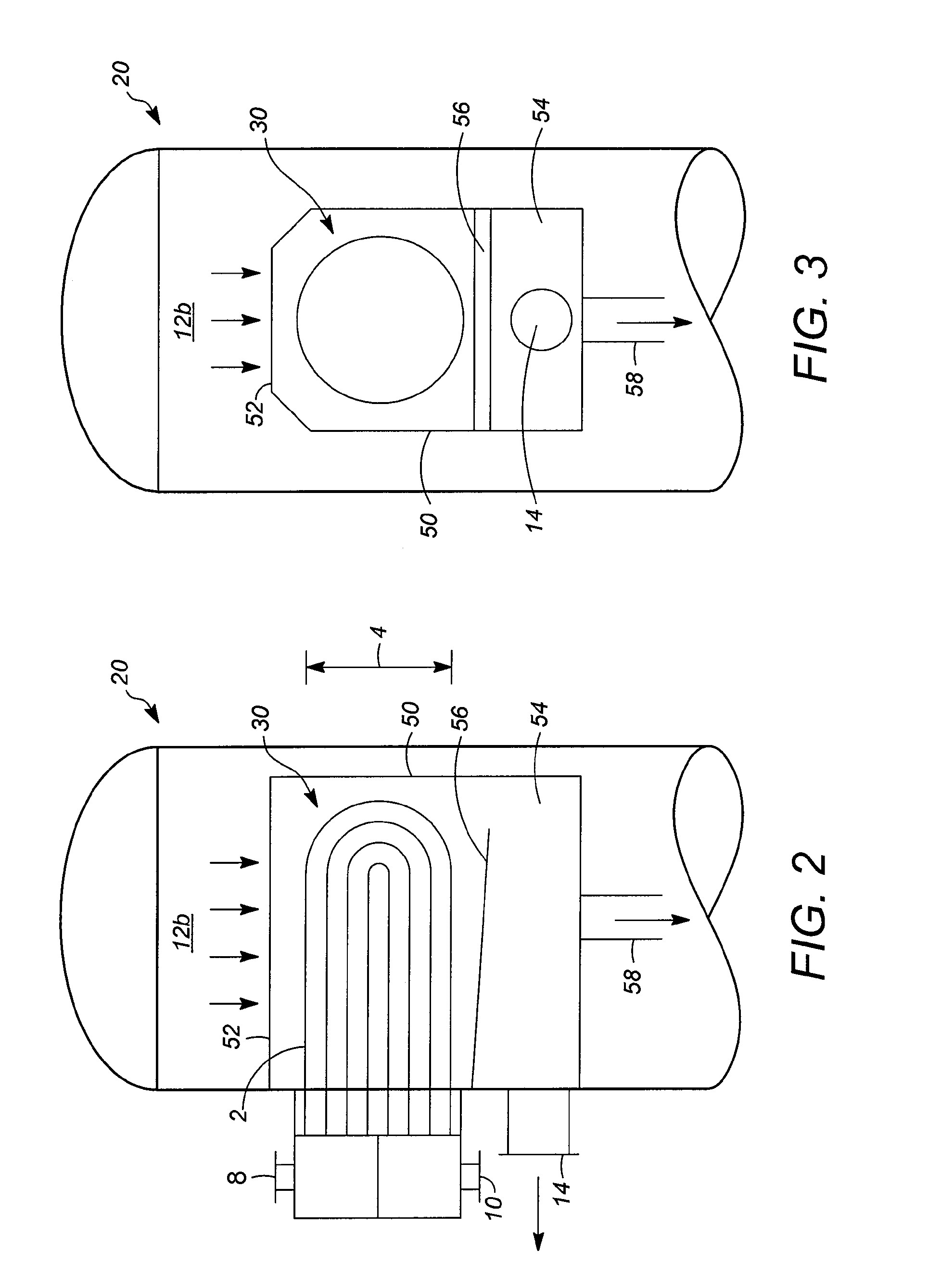 Re-direction of vapor flow across tubular condensers