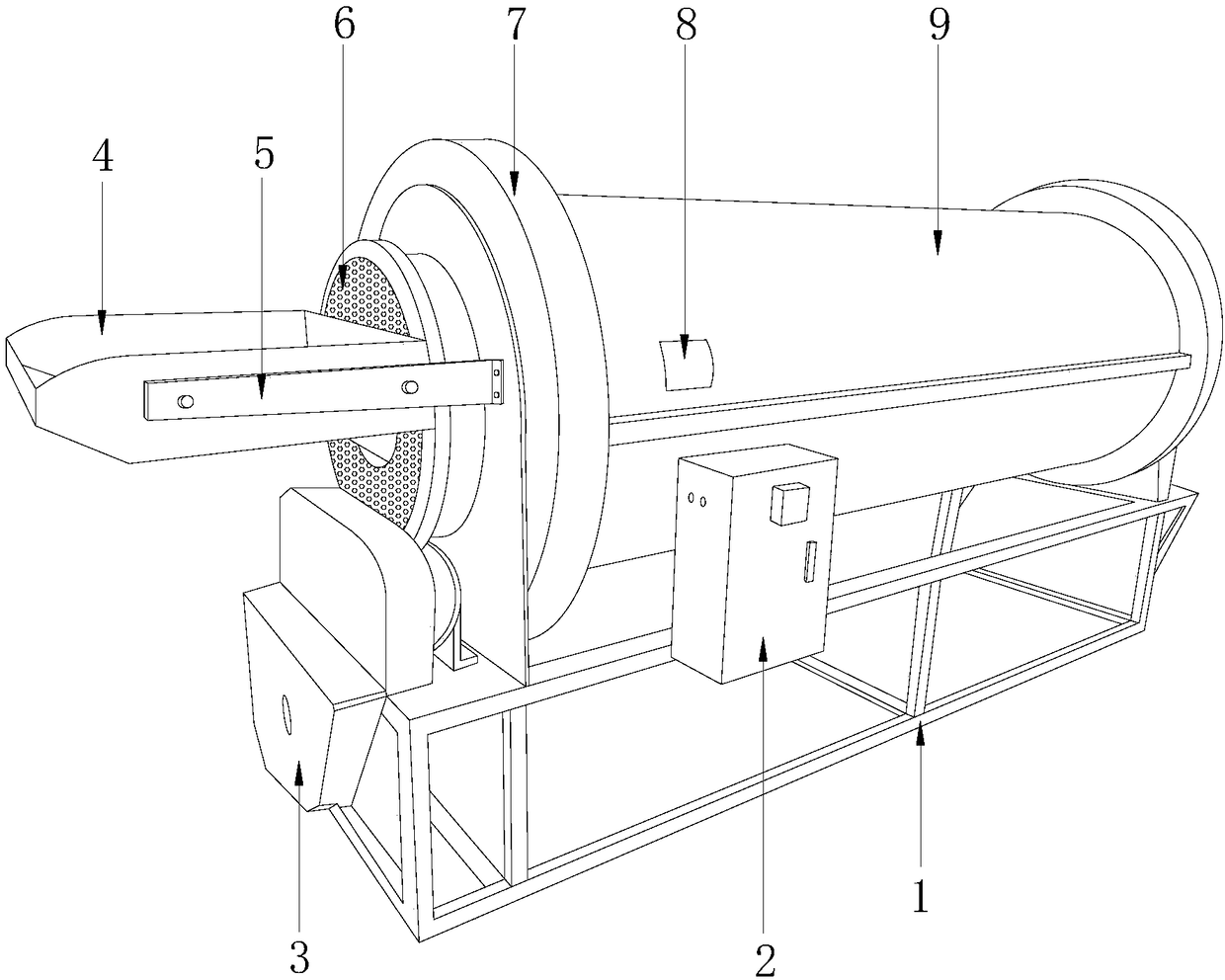 Drying equipment for tea production and processing