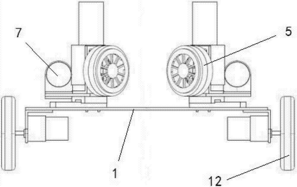 Variable-diameter pole-climbing robot