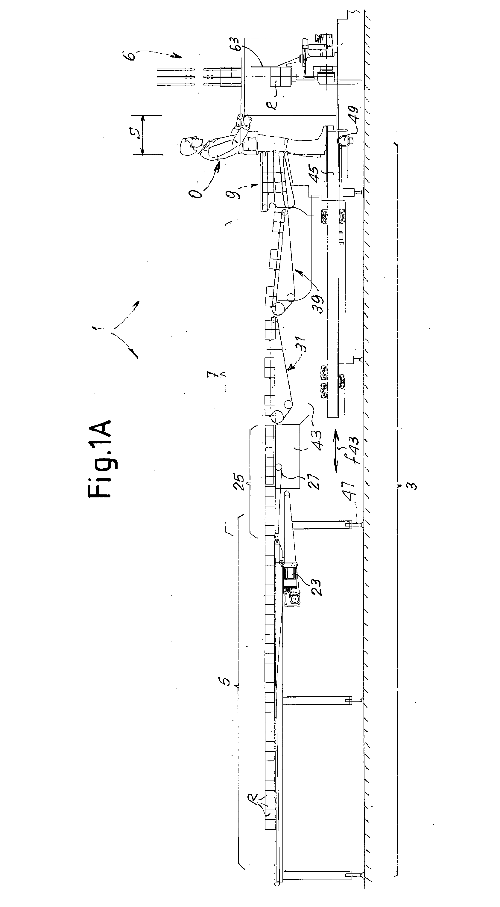 Machine for packaging products arranged in ordered groups