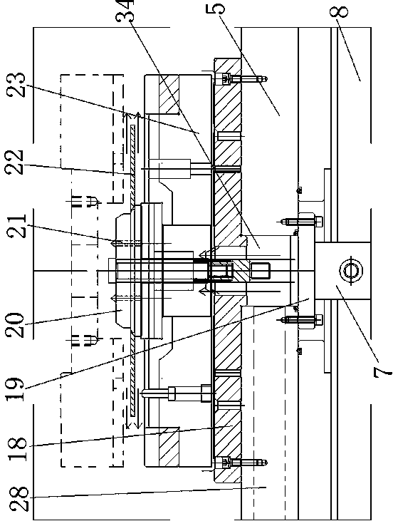 Clutch driven disc heat treatment machining tool