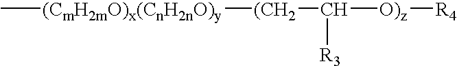 Polyether-containing copolymer