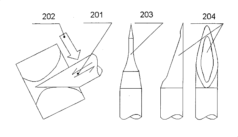 Side compression type ultrasound grinding and polishing device, and method thereof