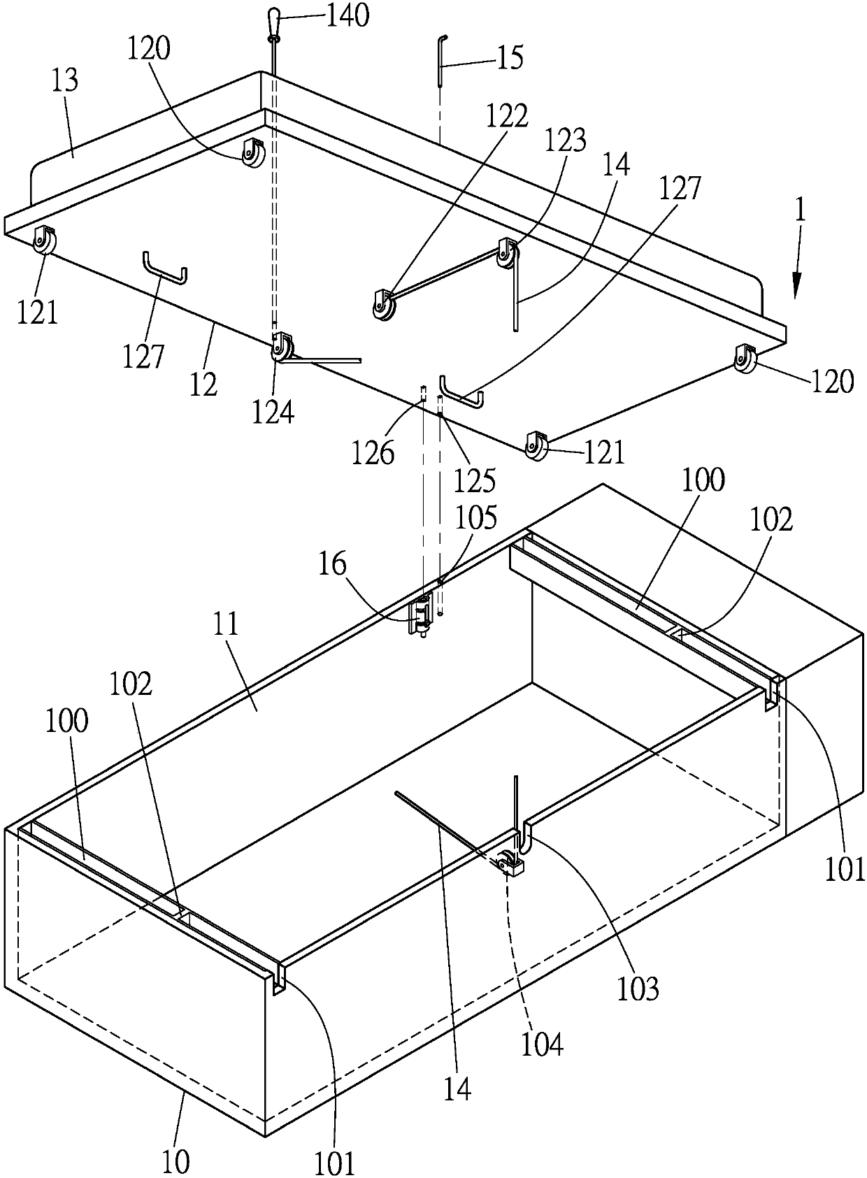 Life-saving escape bed