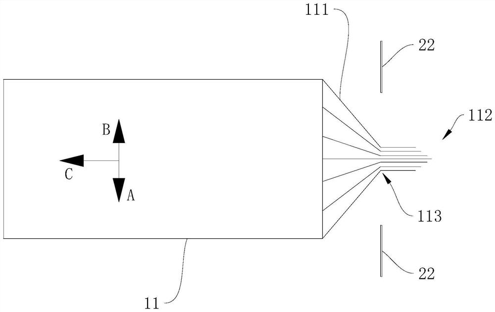 Battery cell connection method, battery production device and battery