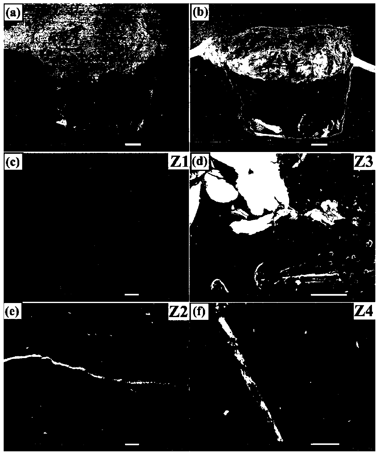 High-strength aluminum/magnesium dissimilar alloy connector containing intermediate layer, and preparation method thereof