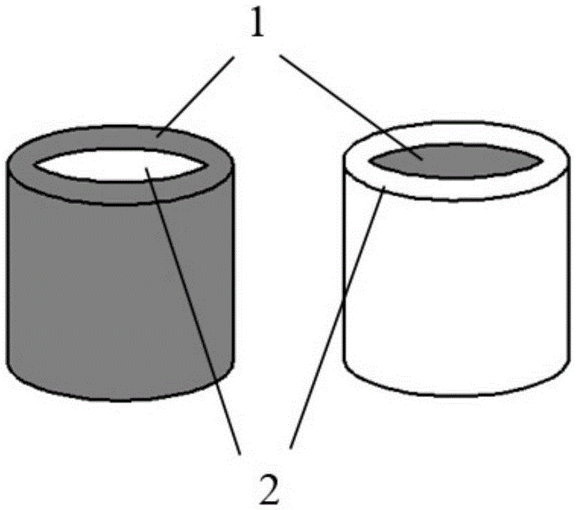 Method for preparing duplex metal composite material through solid-liquid compounding and drawing combination of solid steel