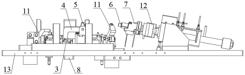 A processing device and processing method suitable for inverter shell assembly