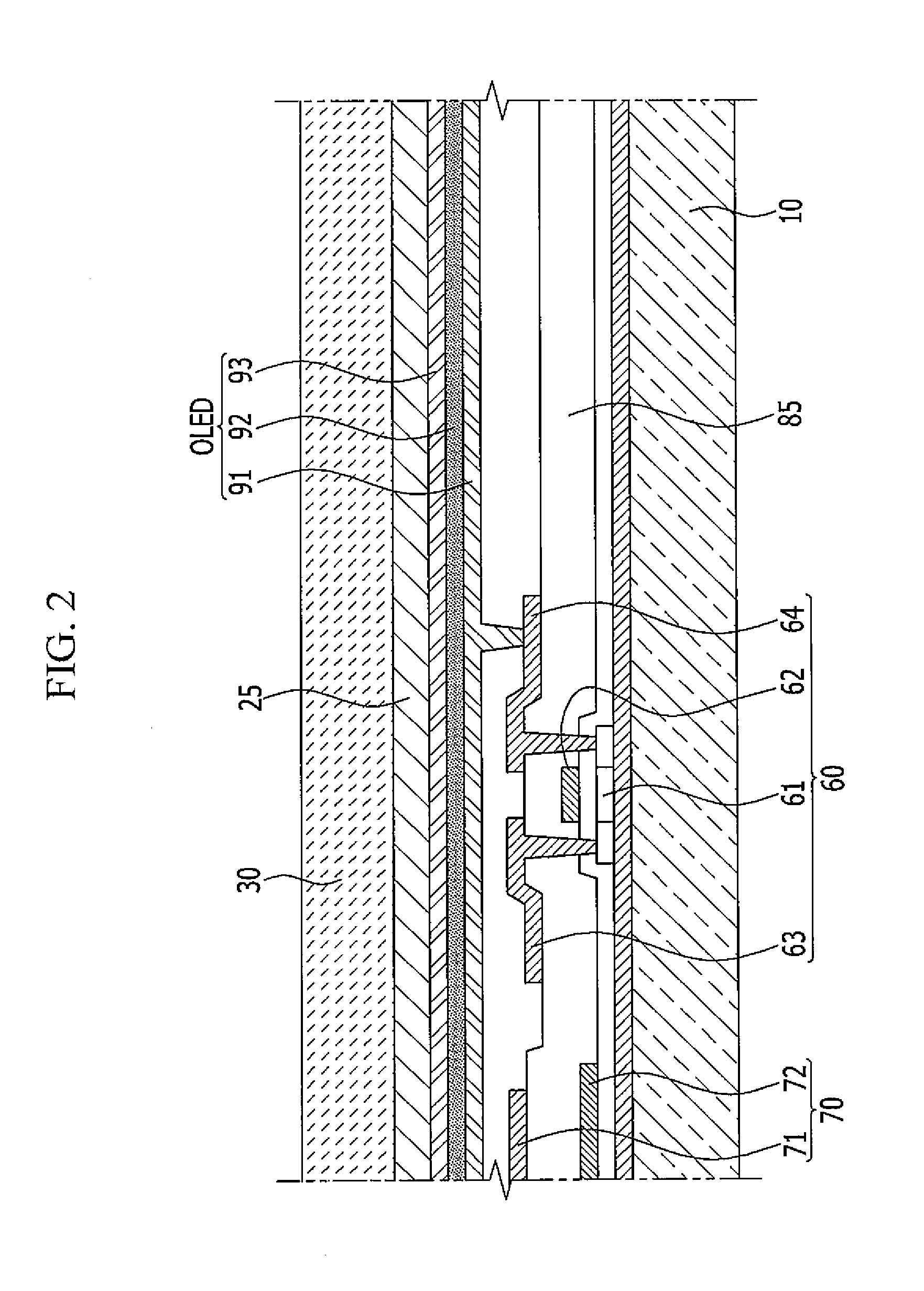 Flexible organic light emitting diode display and manufacturing method thereof