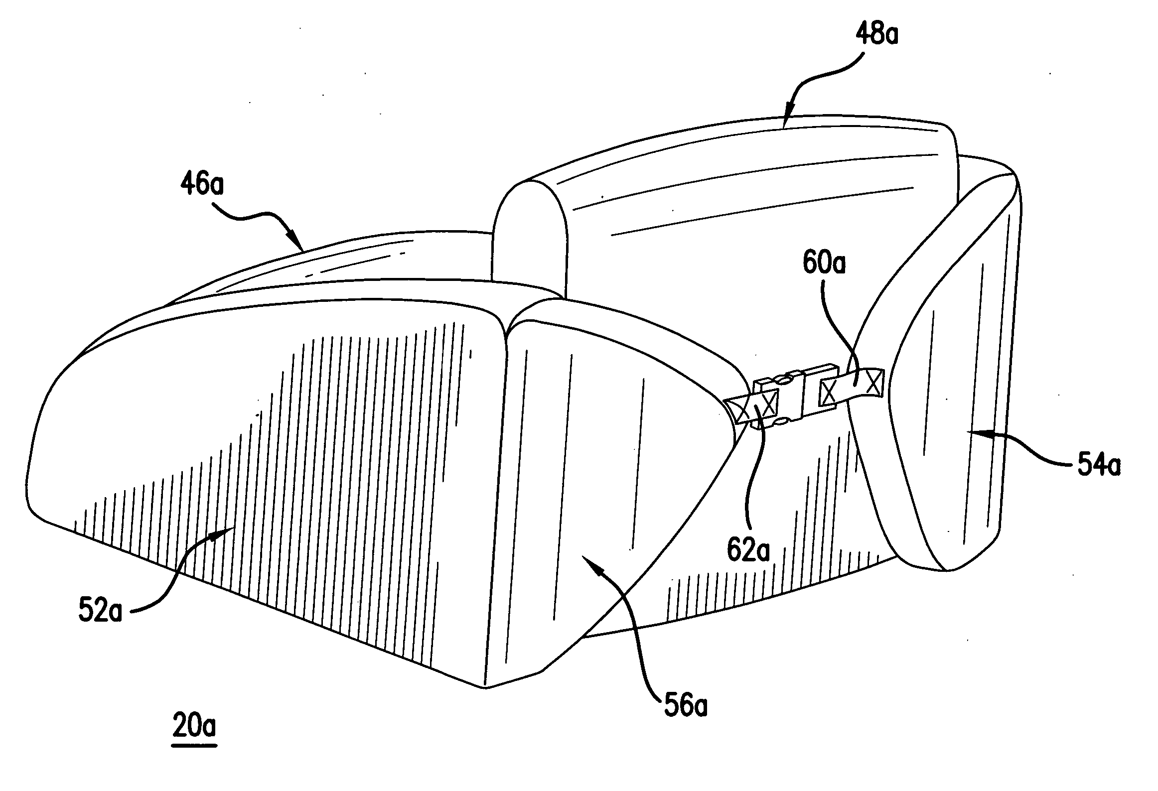 Foldable inflatable furniture