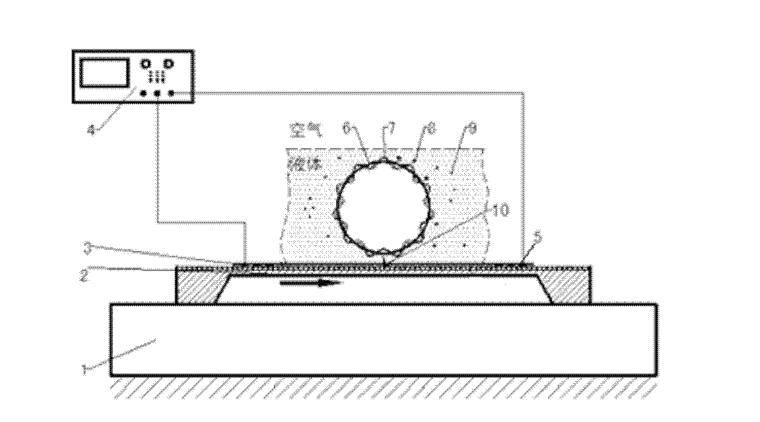 Echo wall sensor based on sound evanescent field coupling