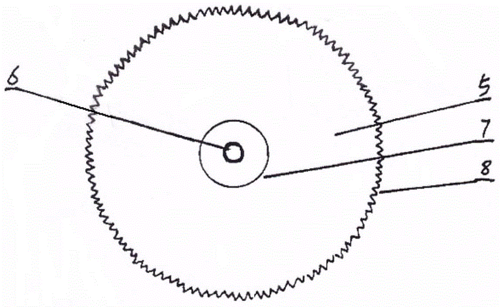 Hand-push type straw crop harvester