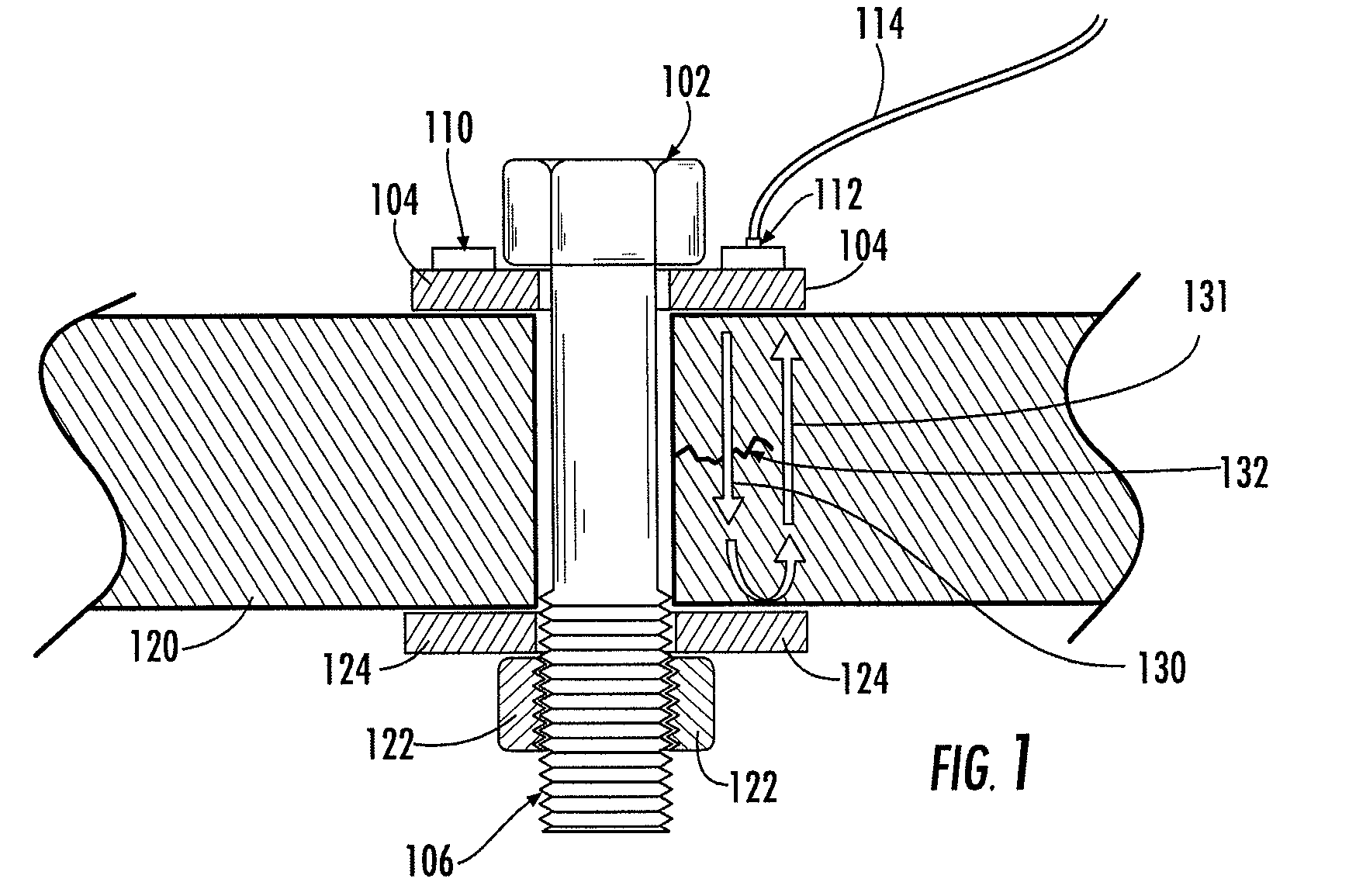 Active washers for monitoring bolted joints