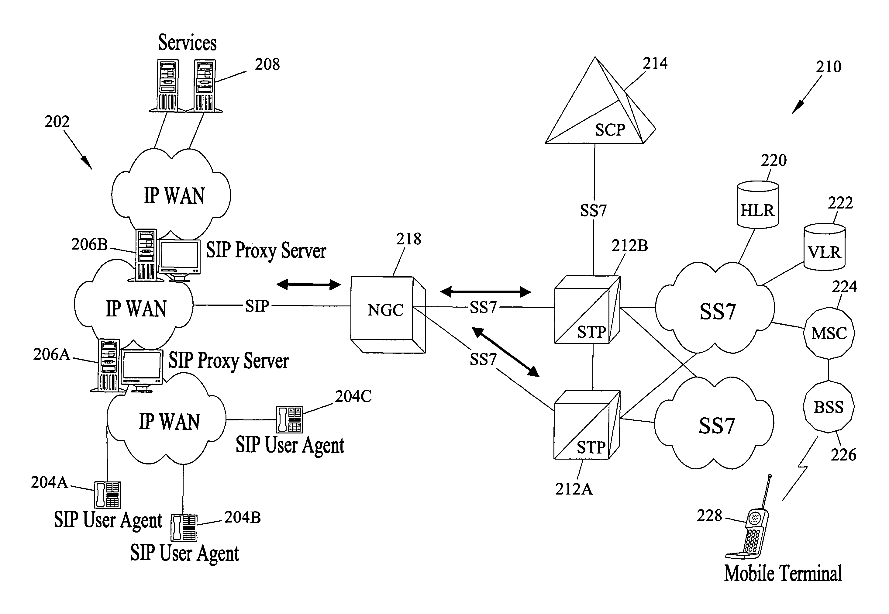 Methods and systems for converting an internet protocol (IP)-based message containing subscriber content to a public switched telephone network (PSTN)-based message including subscriber content