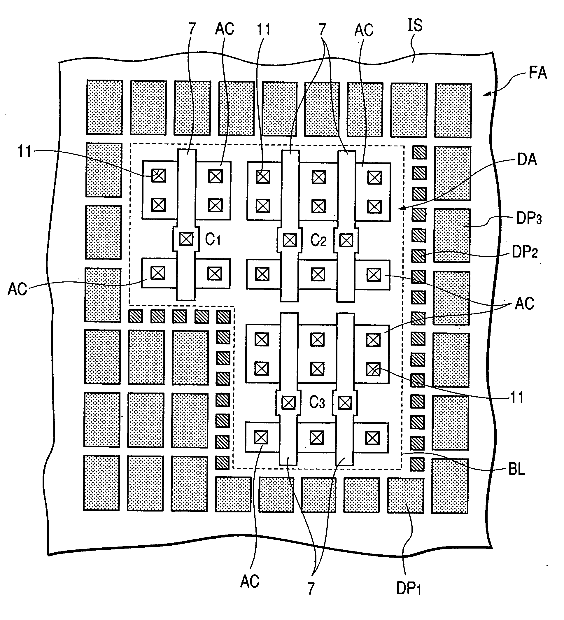 Semiconductor device and a method of manufacturing the same and designing the same