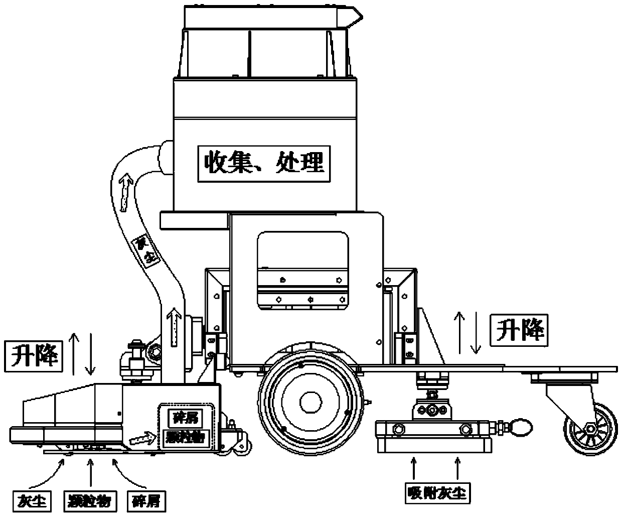 Commercial intelligent cleaning robot