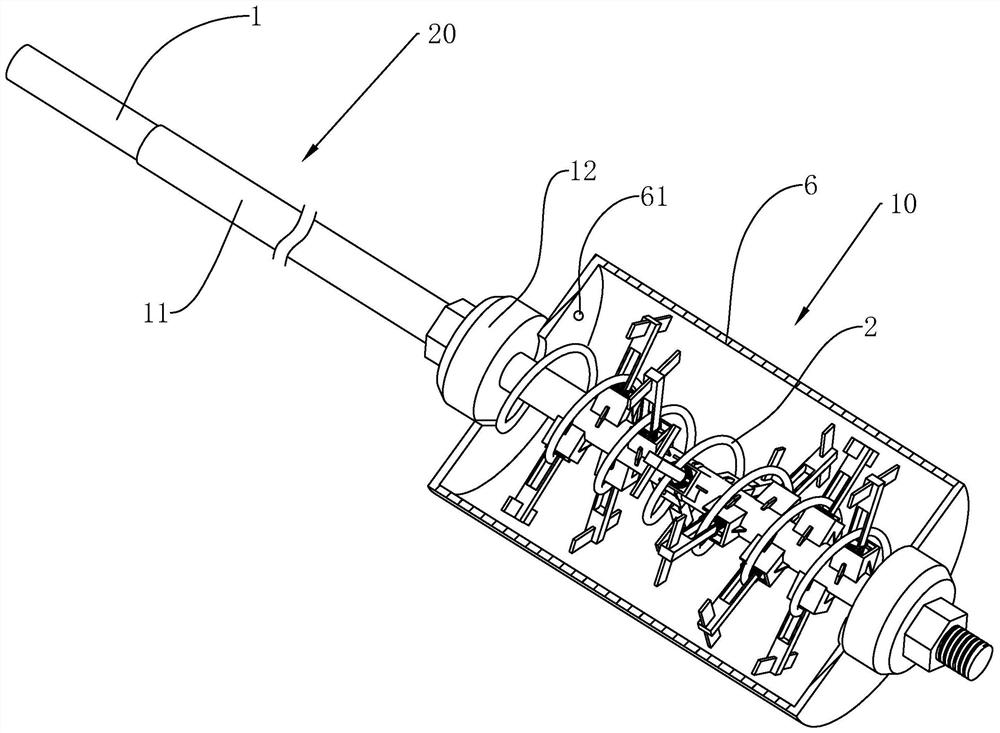 Construction method for pile-anchor support of spiral cage core anchor rod