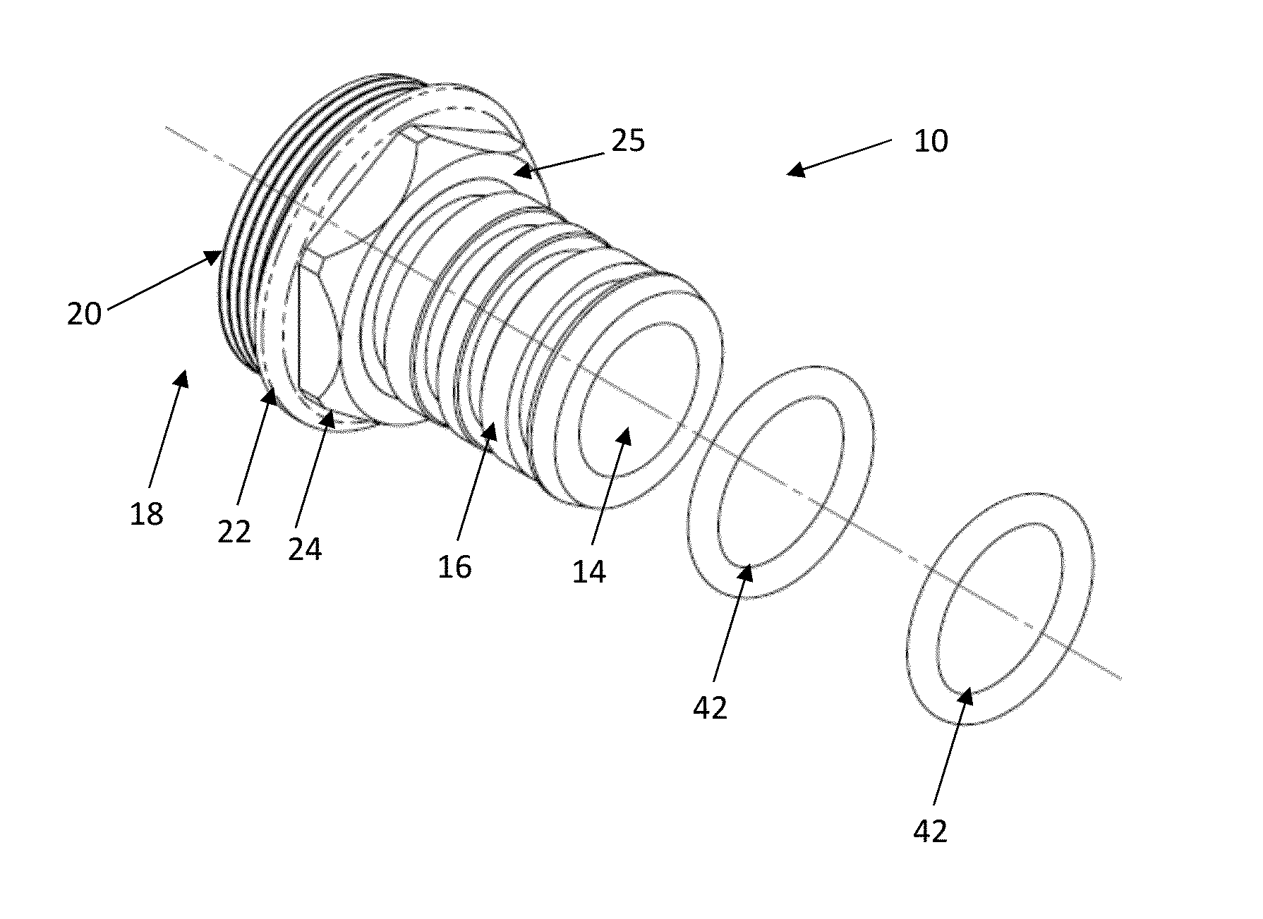 Hose and Tubing Connector Device, Assembly and Method of Assembly