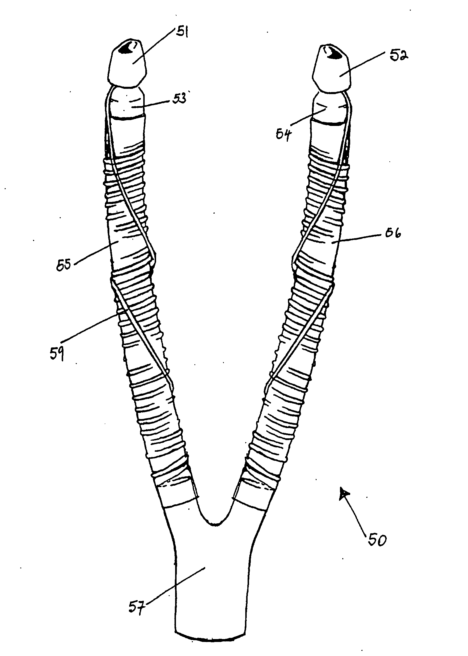 Nasal positive pressure device