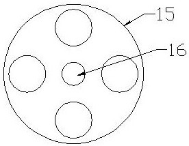 Raw material crushing and mixing device for automatic food production