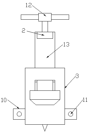 Agricultural ditching apparatus