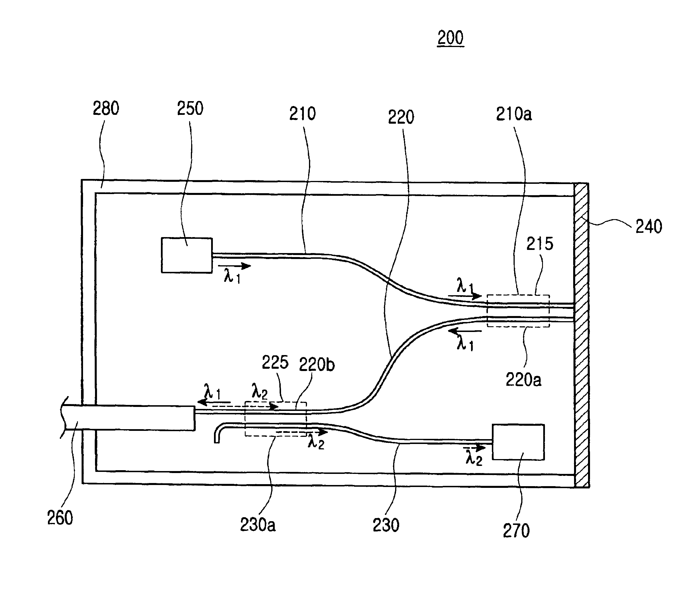 Bi-directional optical transceiver module