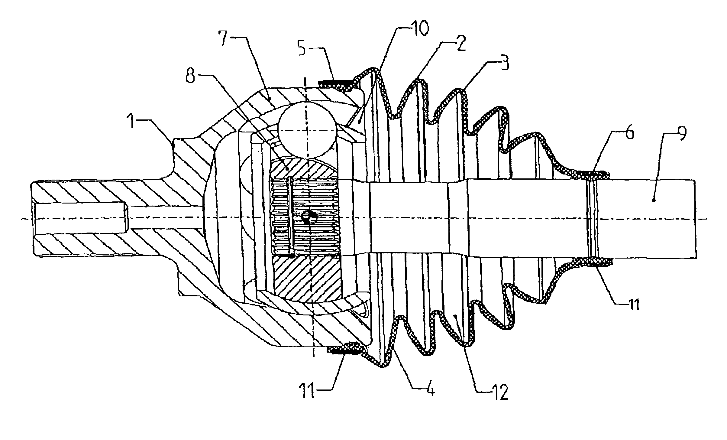 Convoluted boot and constant velocity joint lubricant