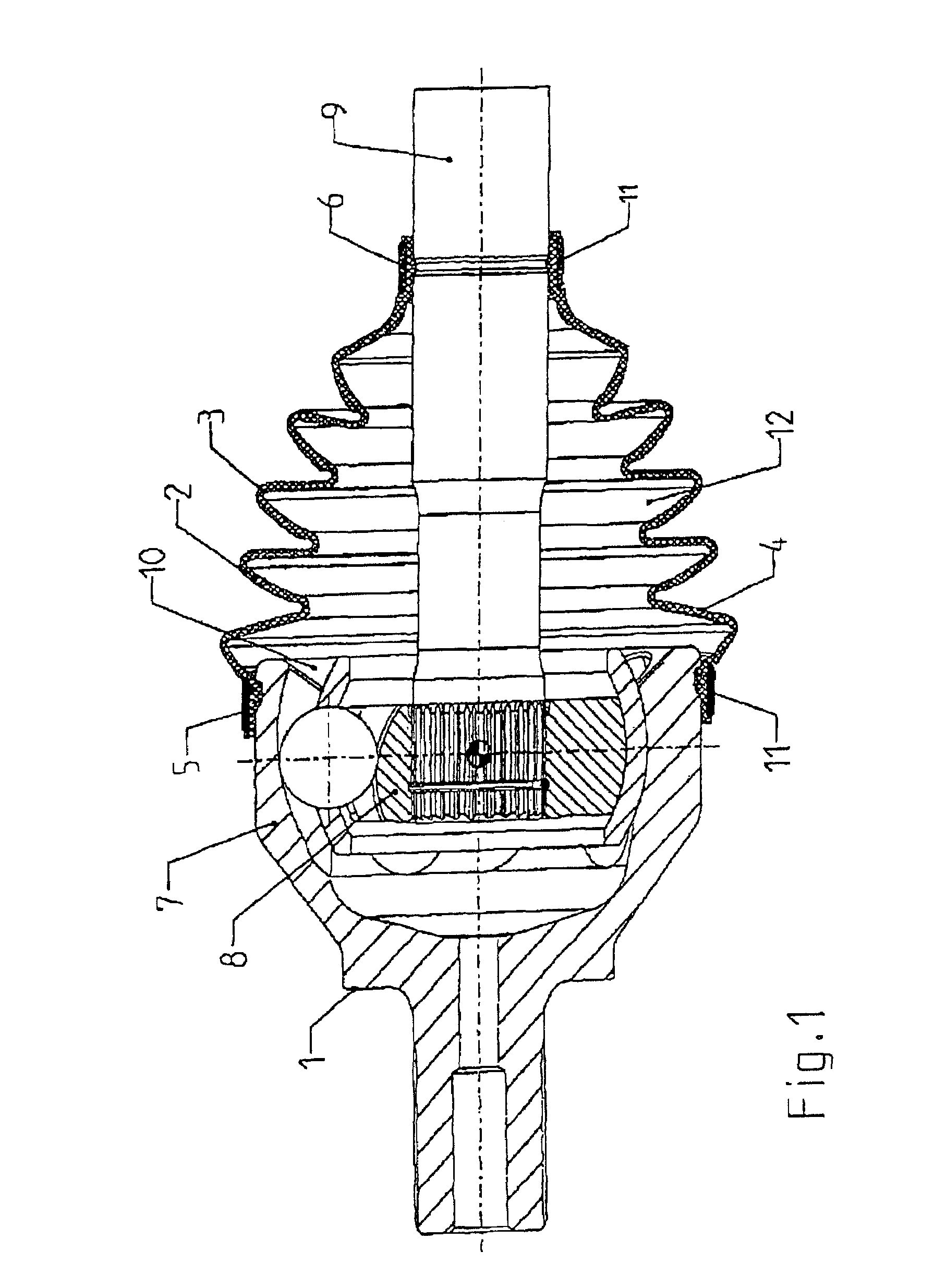 Convoluted boot and constant velocity joint lubricant