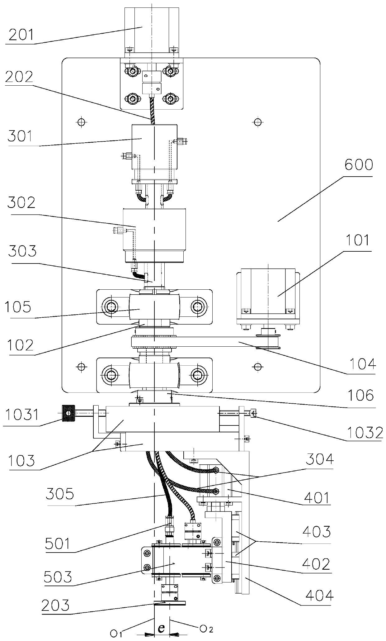 Central liquid supply planetary polishing device and method