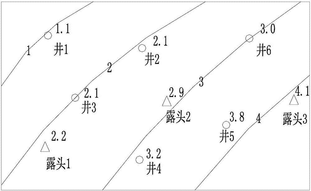 Shale rock-phase plane distribution compilation method and shale exploration system