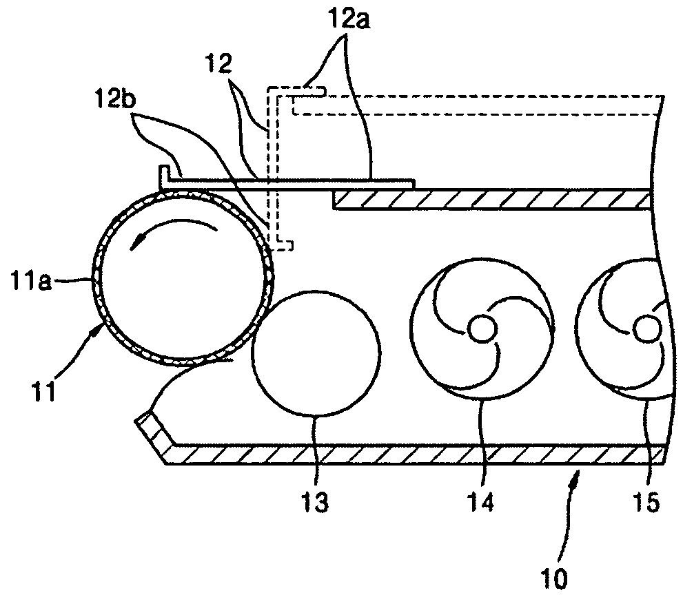 Electrophotographic image forming apparatus including a developing roller for a developing unit using non-magnetic mono-component toner, and developing method using the same