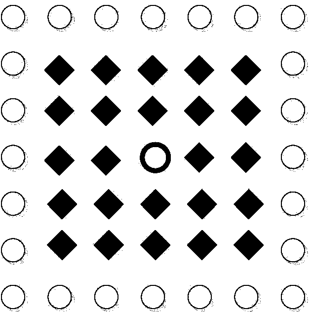 Semi-supervision hyperspectral data dimension descending method based on largest neighbor boundary principle