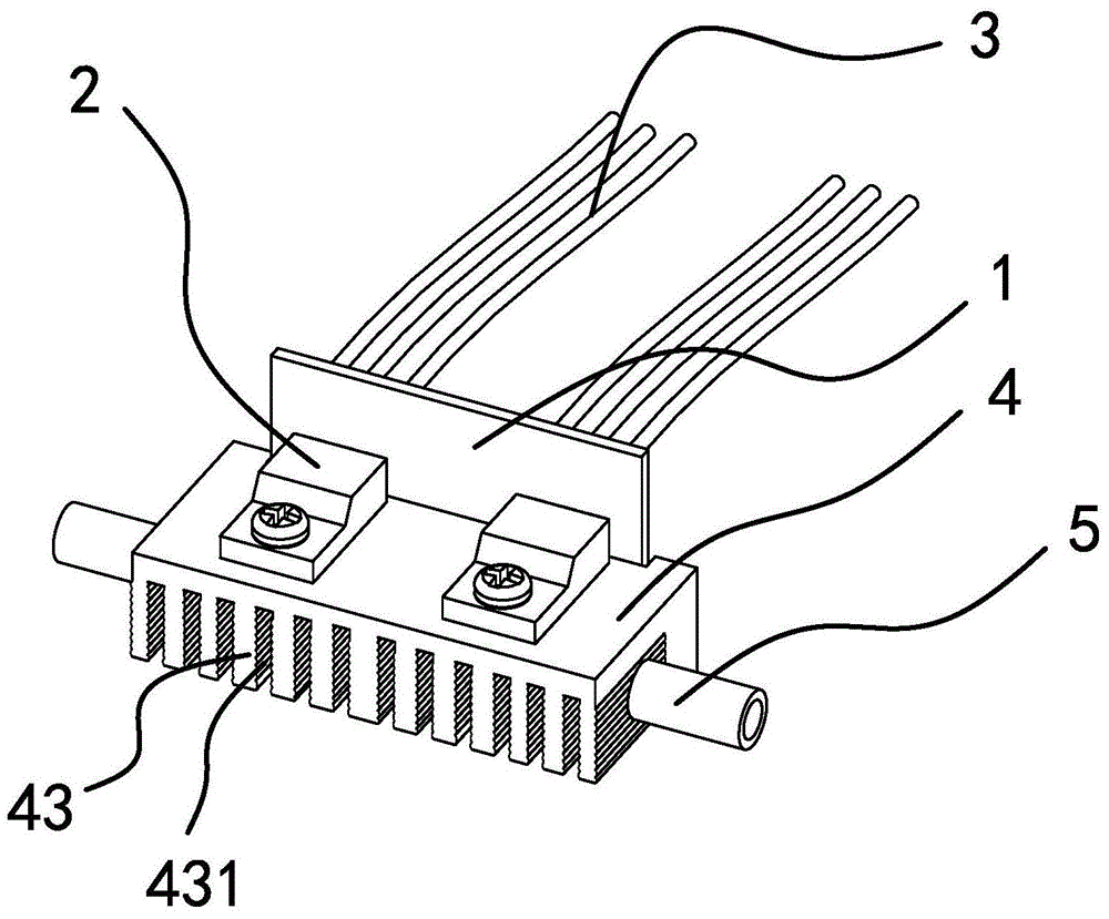 An improved thyristor cooling device in a coffee machine