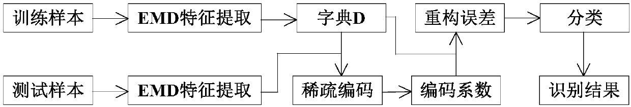 A Cell Classification Method Based on EMD Feature Extraction and Sparse Representation