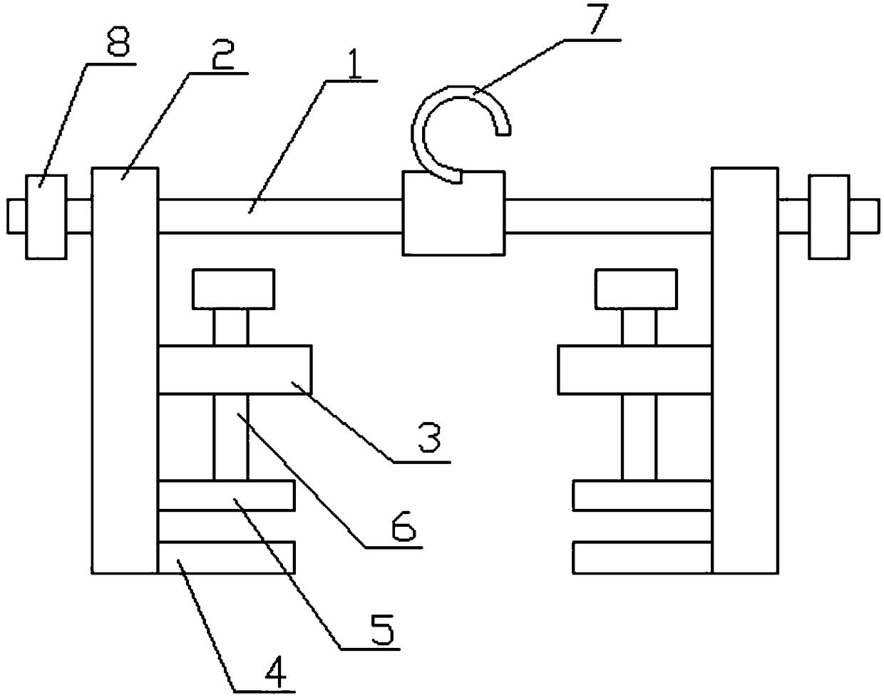 Lifting tool special for steel plates