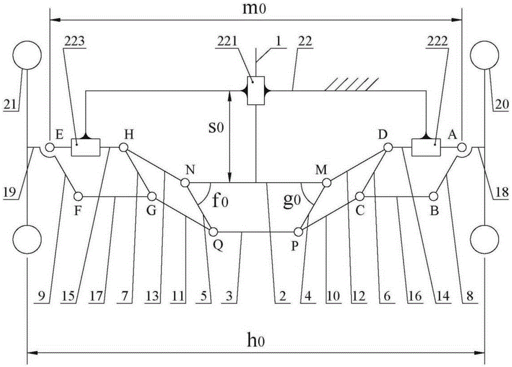 Steering mechanism adapted to adjust the wheelbase of the vehicle