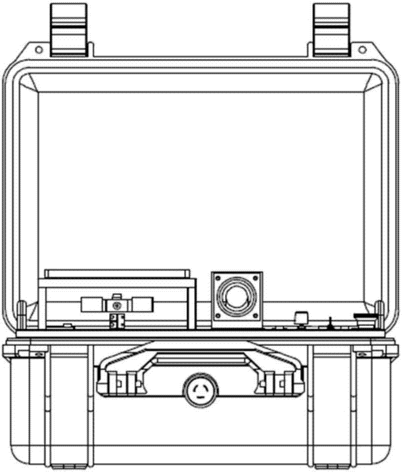 Coding speedometer detection device and method based on servo control technology