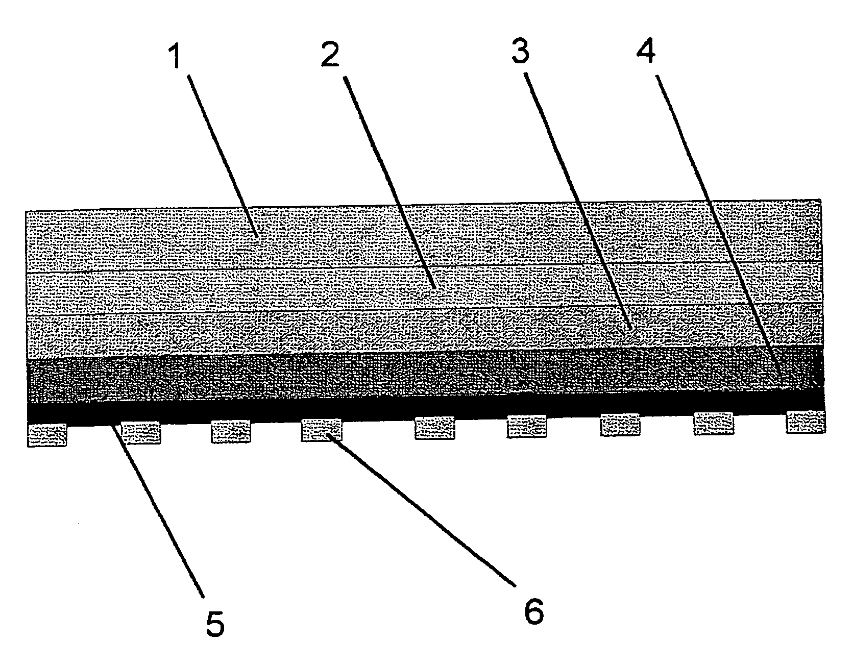 Multi-layer laser transfer film for the permanent labeling of components