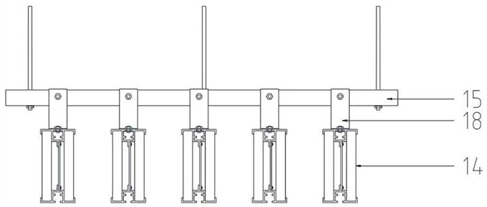 Assembled suspended ceiling veneer and mounting method