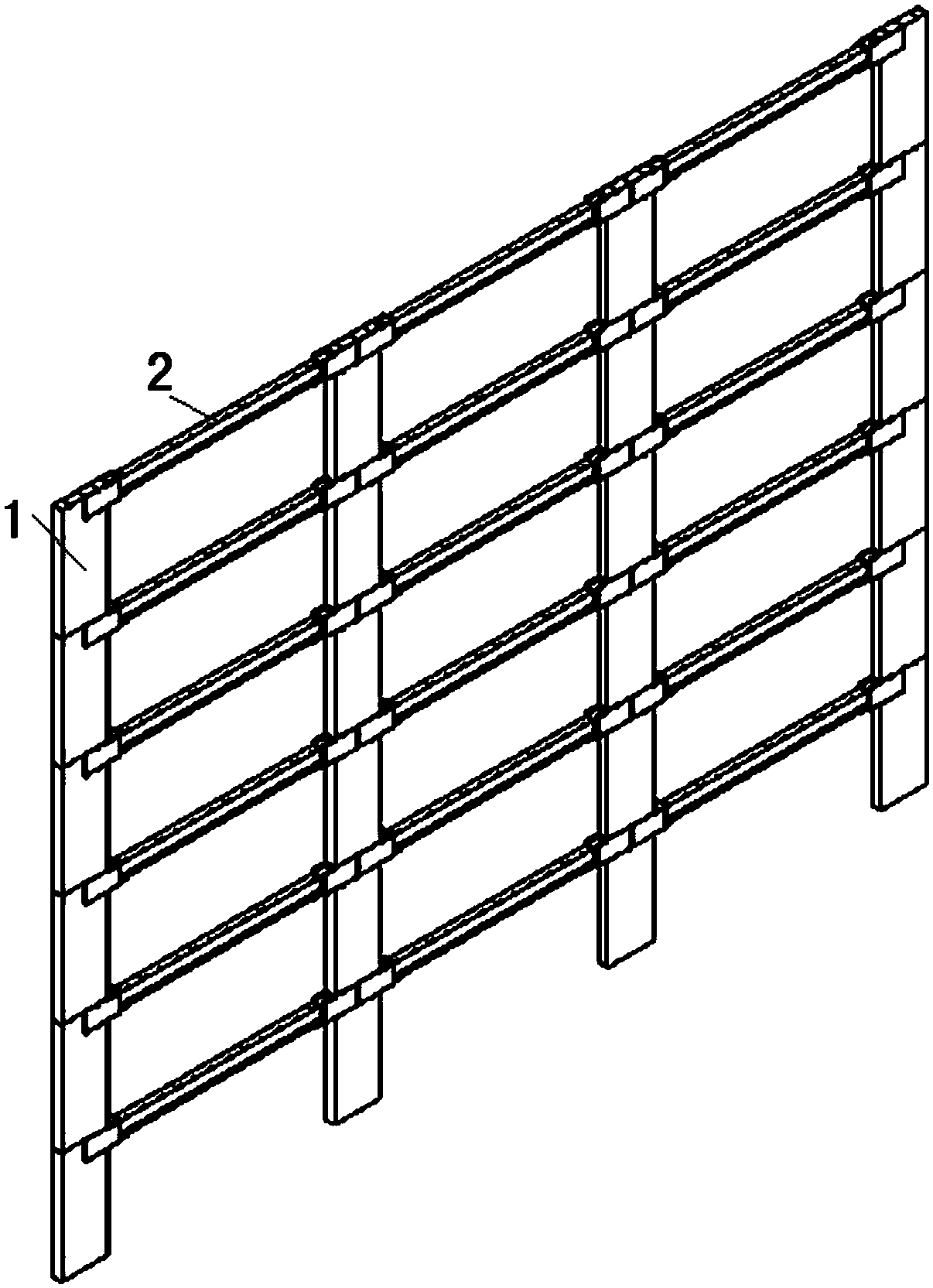 A prefabricated beam-column joint-frame with side panels